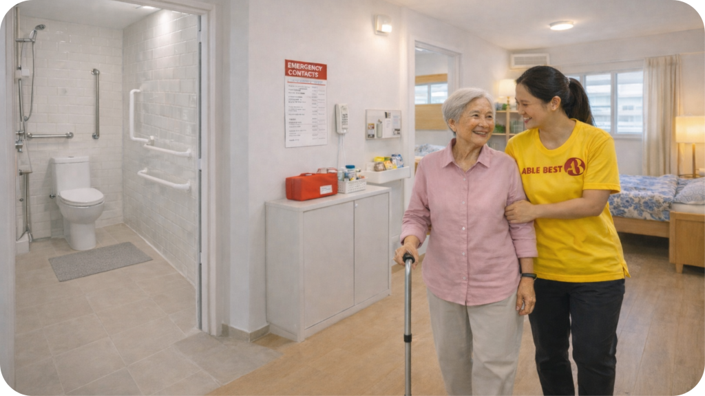 hiring a helper for elderly care