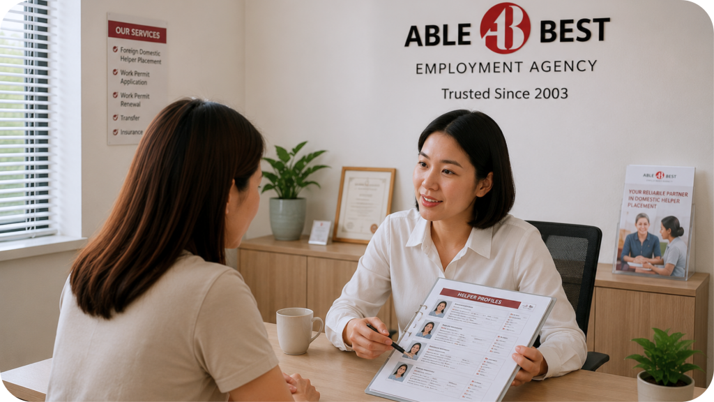 Replacement Helper Singapore Cost and Process Guide 2026