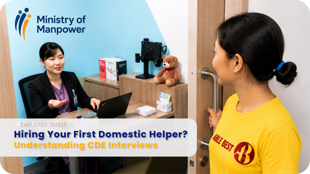 First-Time Domestic Helper Singapore CDE Interviews