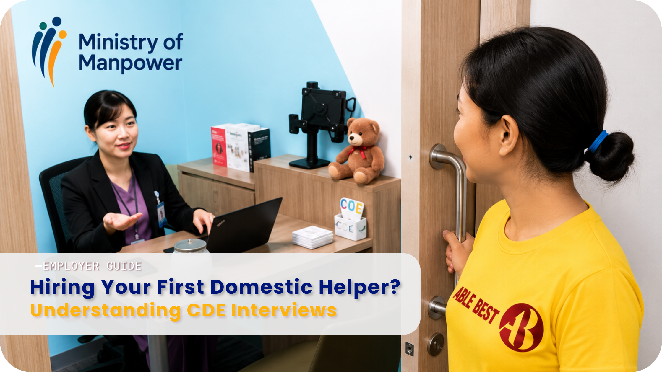First-Time Domestic Helper Singapore CDE Interviews